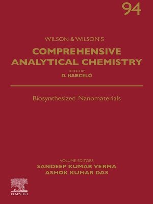 cover image of Biosynthesized Nanomaterials